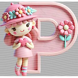 Cartoon letters-CL 625